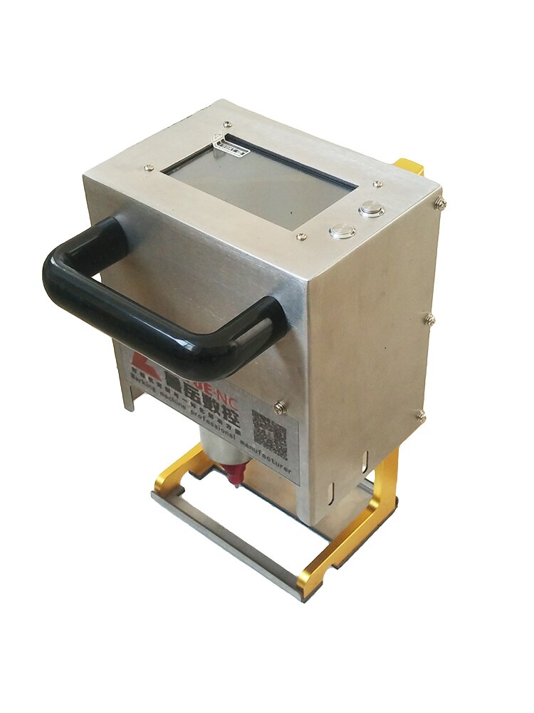Hand -Othed Dot Peen Graving Machine za trdo kovino
